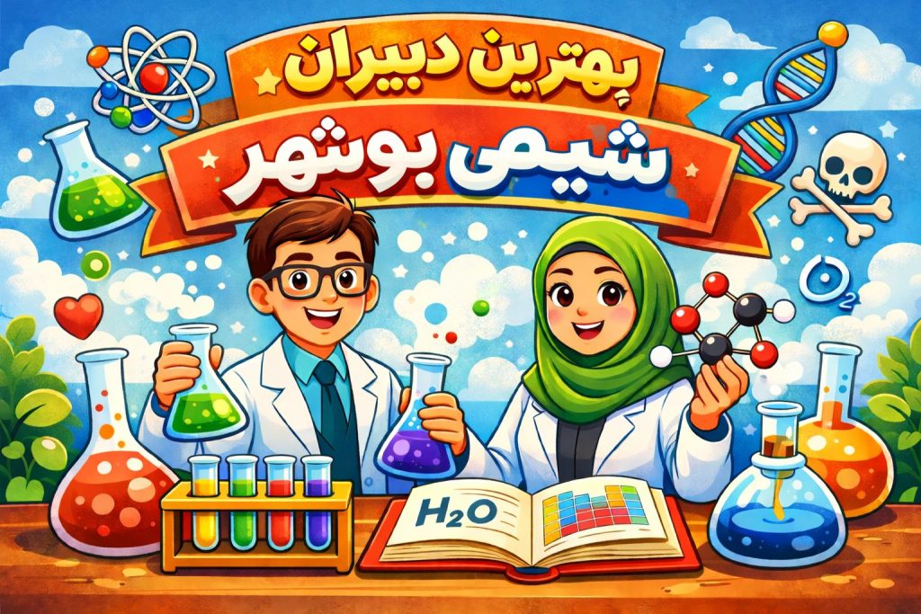 بهترین دبیران شیمی بوشهر