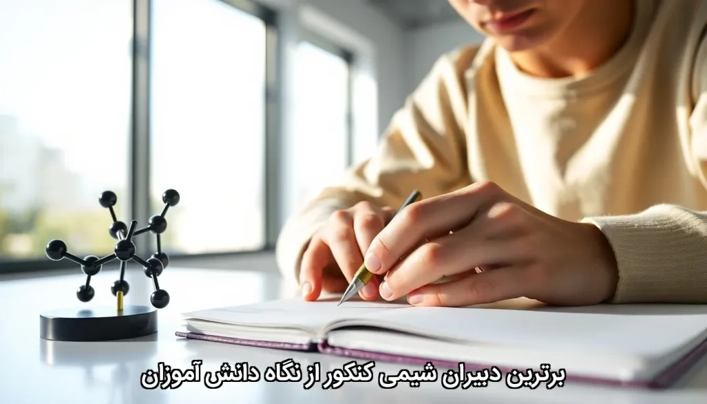 برترین دبیران شیمی کنکور از نگاه دانش ‌آموزان